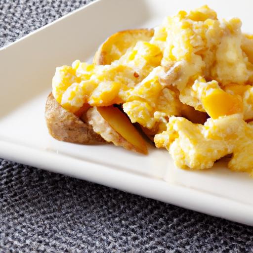 Cheesy Potato egg Scramble: A Quick, Tasty Morning Boost