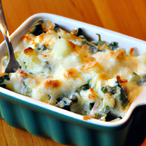 Savory Creamy Chicken and Spinach Casserole Delight