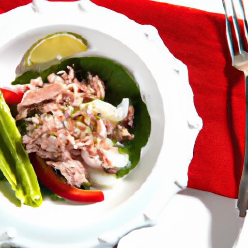 Fresh & Flavorful: The Ultimate Tuna and White Bean salad