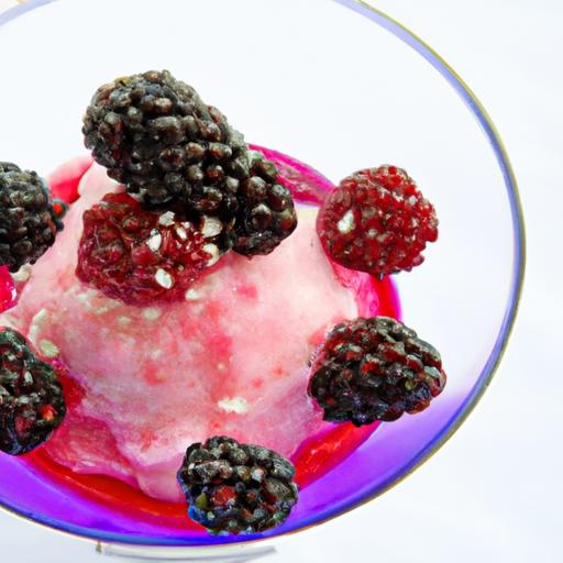 Berry Bliss: Crafting Delicious Sugar-Free Sorbet Delight