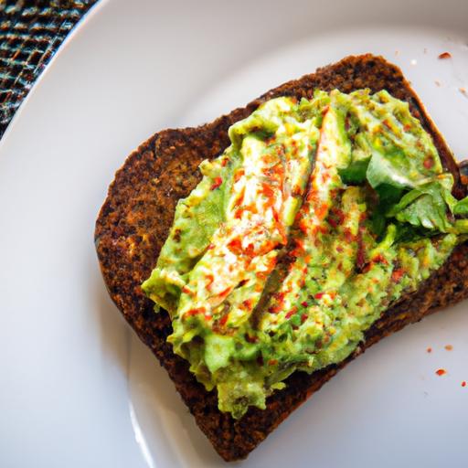 Boost Your Breakfast: ⁢whole Grain Toast with ‌Avocado ⁤& ⁤Hemp Seeds