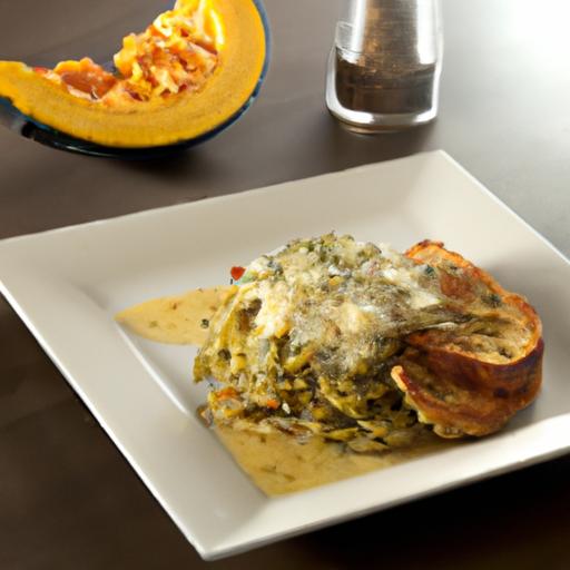 savory Spaghetti Squash with Pesto &⁣ Grilled​ Chicken Delight