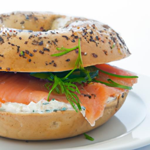The‌ Perfect Smoked Salmon‍ Bagel: Capers & Herb Cream Delight