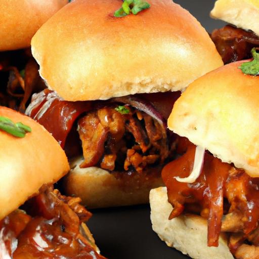 Pulled Pork Sliders: ⁢Mini‌ Bites‌ Packed with Big Flavor