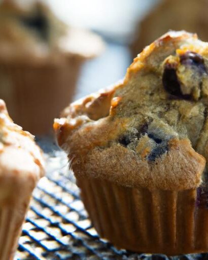 Blueberry Bliss: Moist Almond Flour Muffins Made Easy