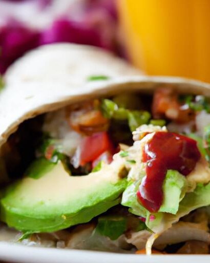 Kickstart Your Morning: Scrambled Egg Salsa Breakfast Burrito