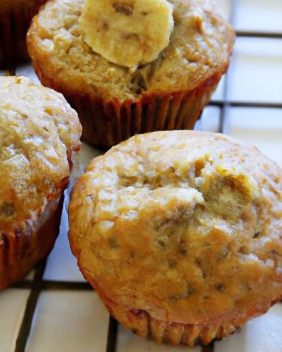 Power Up Your Day with High-Protein Banana Muffins