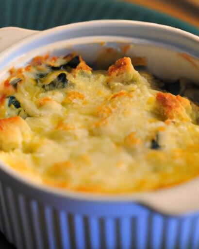Savory Creamy Chicken and Spinach Casserole Delight
