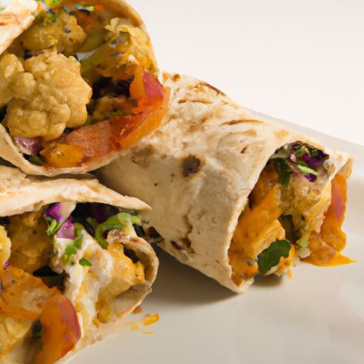 Fiery Buffalo Cauliflower Wrap: A Bold, Flavorful Twist