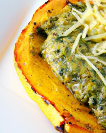 Savory Spaghetti Squash with Pesto & Grilled Chicken Delight