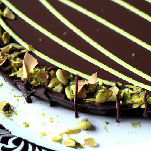 Decadent No-Bake Chocolate Tart with Creamy Pistachio Paste