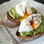 Perfectly Poached Eggs on Creamy Avocado Toast Delight