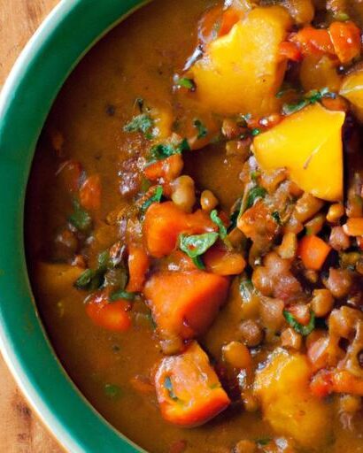 Hearty Lentil and Sweet Potato Stew: A Nutritious Comfort Food