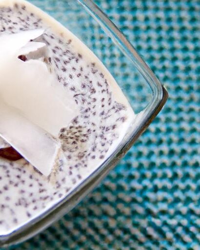 Creamy Coconut Chia Seed Pudding: A Delicious Superfood Treat