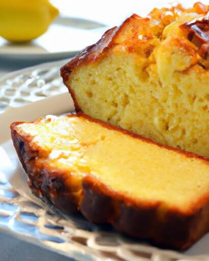 Zesty Keto Lemon Pound Cake: Low-Carb Delight Recipe