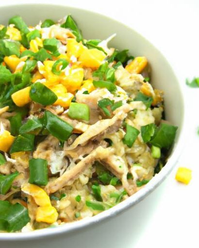 Savor the Flavor: Street Corn Chicken Rice Bowl Delight