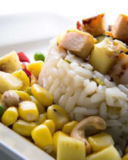 Street Corn Chicken Rice Bowl: A Flavorful Fusion Feast