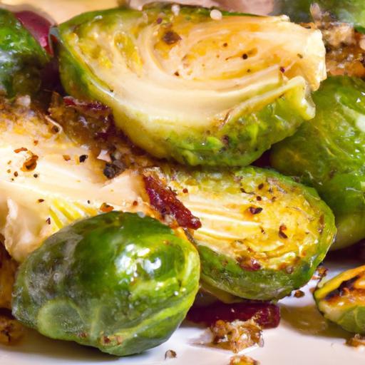 Wholesome Delight: Baked Cod Paired with Roasted Brussels Sprouts