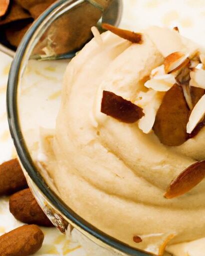 Whipped Delight: The Creamy Magic of Almond Butter Mousse