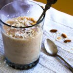 Power-Packed Protein: Whey, Oats & Almond Butter Smoothie