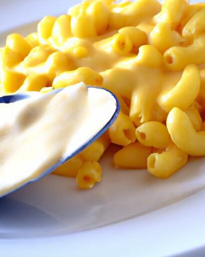Creamy Microwave Mac & Cheese with a Greek Yogurt Twist