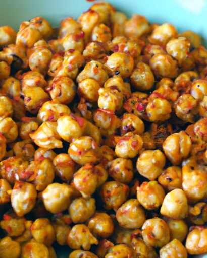 Spicy Crunch: How to Make Roasted Chickpeas with Chili Powder