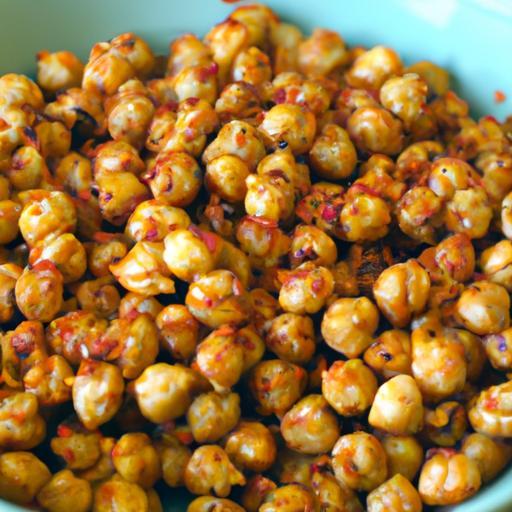 Spicy Crunch: How to Make Roasted Chickpeas with Chili Powder