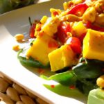 Vibrant Tofu Scramble: Bell Peppers Meet Golden Turmeric