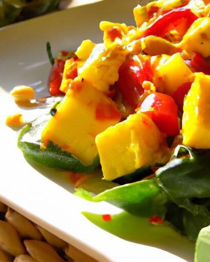 Vibrant Tofu Scramble: Bell Peppers Meet Golden Turmeric
