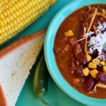 Hearty Vegan Chili Paired Perfectly with Classic Cornbread