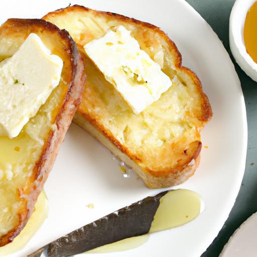 Sweet Harmony: Cottage Cheese & Honey Toast Delight