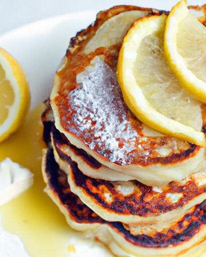 Fluffy Lemon Ricotta Pancakes: A Zesty Morning Delight