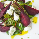 Bright Bites: Roasted Beet & Goat Cheese Salad Delight