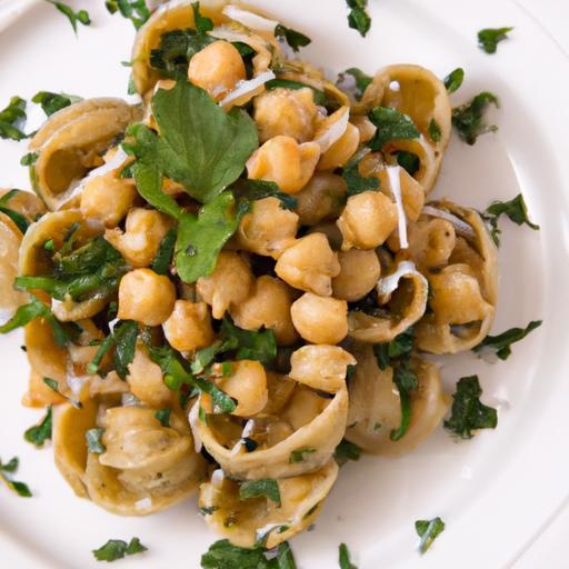 Hearty Chickpea & Spinach Pasta Shells: A Flavorful Feast