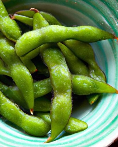 Edamame with Sea Salt: A Simple Snack Packed with Punch