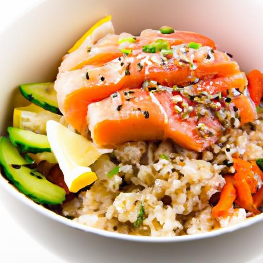 Salmon & Brown Rice Power Bowl: A Nutritious Boost for Your Day