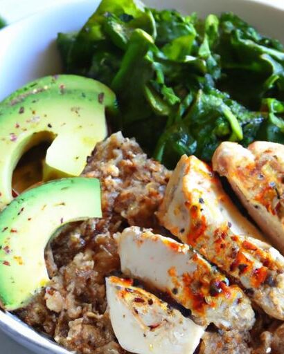 Protein Powerhouse: Chicken & Avocado Quinoa Bowl Recipe