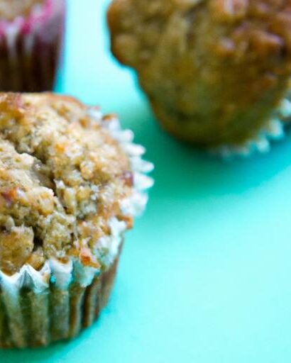 Boost Your Health with Crunchy High-Fiber Nutty Bran Muffins