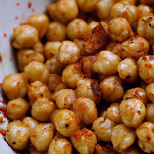 Spicy Crunch: How to Make Roasted Chickpeas with Chili Powder