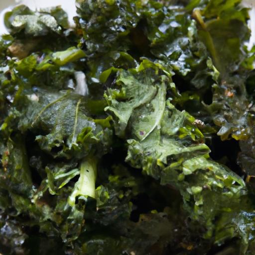 Crispy baked Kale Chips: A Healthy Olive Oil Delight