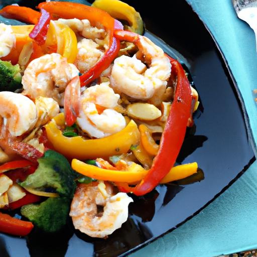 Savor the Harmony: Shrimp and Vegetable Stir-Fry Delight