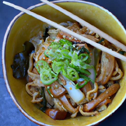 Savor the Flavor: Vegan Mushroom & Tofu Ramen ⁣Recipe ⁣Guide
