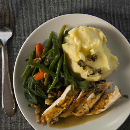 Savor the Flavor: Grilled Chicken with Cauliflower Mash