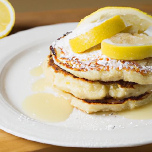 Fluffy ‍Lemon Ricotta Pancakes: A Zesty Morning Delight