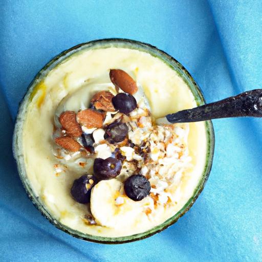 power-Packed Protein Smoothie: Whey, Oats & Almond Bliss