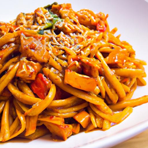 Fiery Peanut Noodles: A Flavor-Packed Twist to Classic Pasta