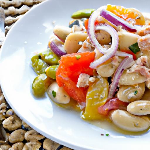 Tuna⁢ White Bean Salad: A Refreshing Protein-Packed Delight