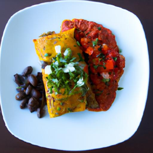 Creamy Cashew Queso Vegan Enchiladas: A Flavorful Twist