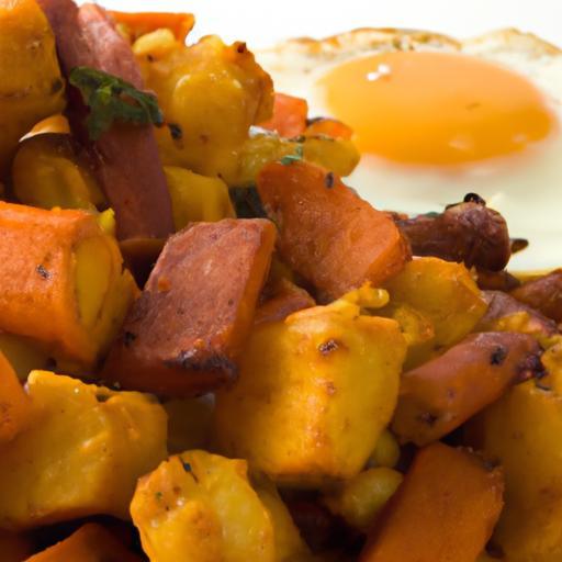 Sunrise⁢ Delight: Sweet⁤ Potato &⁣ Turkey Breakfast Hash Recipe
