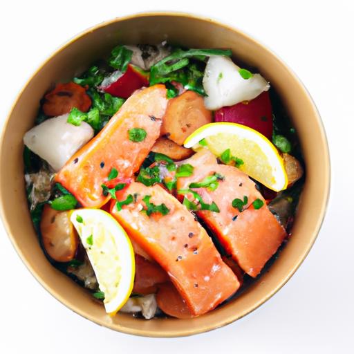 Salmon & Brown Rice Power Bowl: A Nutritious Boost for Your Day